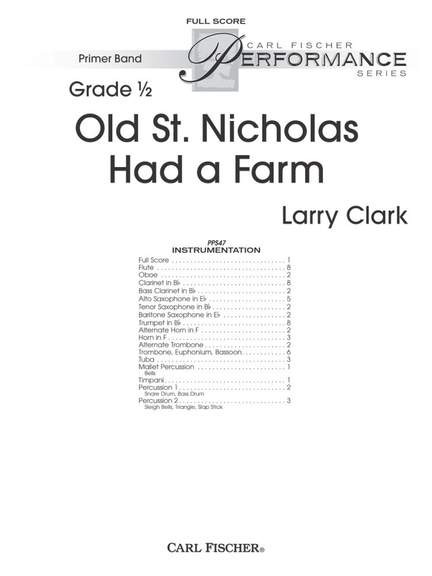 Old St. Nicholas Had a Farm