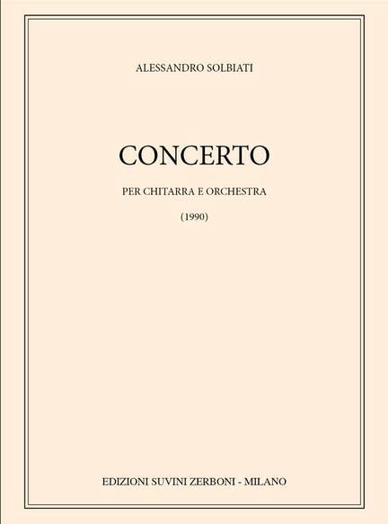 Alessandro Solbiati: Concerto