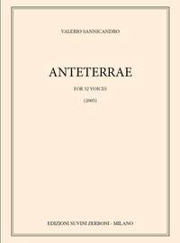 Valerio Sannicandro: Anteterrae