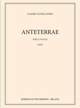 Valerio Sannicandro: Anteterrae