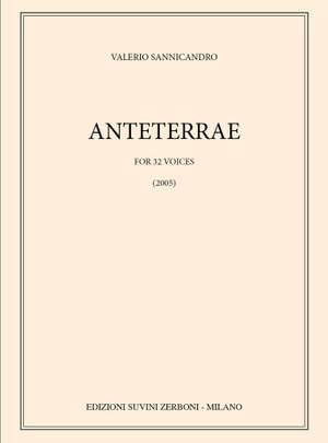 Valerio Sannicandro: Anteterrae