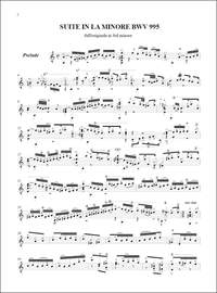Johann Sebastian Bach-tutte le opere rumorosi-chitarra voti partiture 