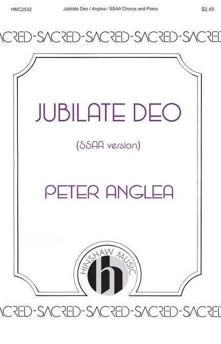 Peter Anglea: Jubilate Deo