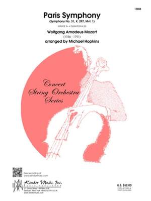 Wolfgang Amadeus Mozart: Paris Symphony