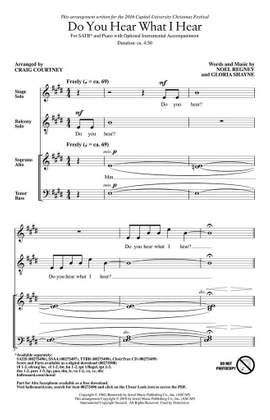 Noel Regney_Gloria Shayne: Do You Hear What I Hear