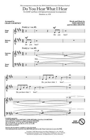 Noel Regney_Gloria Shayne: Do You Hear What I Hear