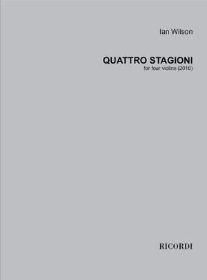 Ian Wilson: Quattro Stagioni