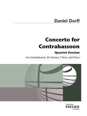 Daniel Dorff: Concerto for Contrabassoon Product Image
