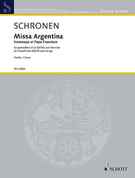 Schronen, A M: Missa Argentina