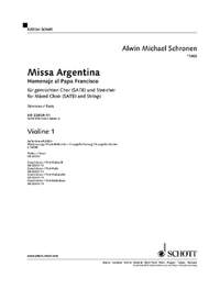 Schronen, A M: Missa Argentina