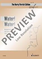 Partch, H: Water! Water! Product Image