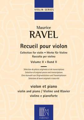 Maurice Ravel: Recueil pour Violon 2