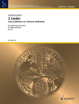 Bley, G: Zwei Lieder op. 23