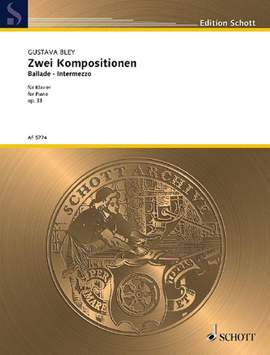 Bley, G: Zwei Kompositionen op. 33