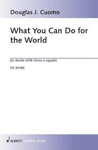 Cuomo, D J: What You Can Do for the World