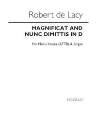 Robert De Lacy: Magnificat And Nunc Dimittis In D