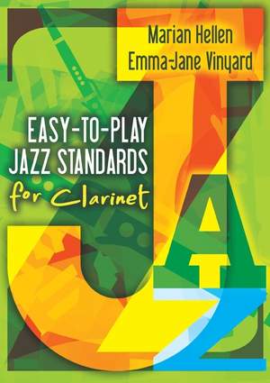 Easy-to-play Jazz Standards for Clarinet