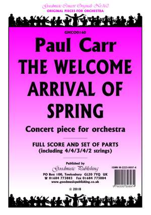 Paul Carr: Welcome Arrival of Spring