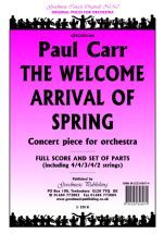 Paul Carr: Welcome Arrival of Spring  Score