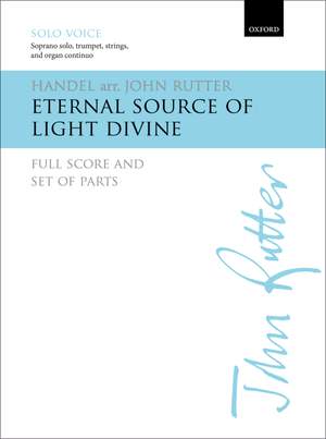 Handel, George Frideric: Eternal source of light divine
