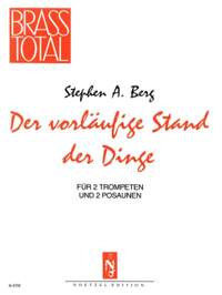 Berg, Stephen Anderson: Der vorlaufige Stand der Dinge