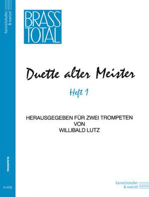 Lutz, Willibald: Duette alter Meister, Heft 1