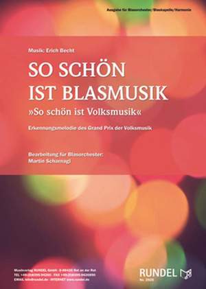 Erich Becht: So Schön Ist Blasmusik