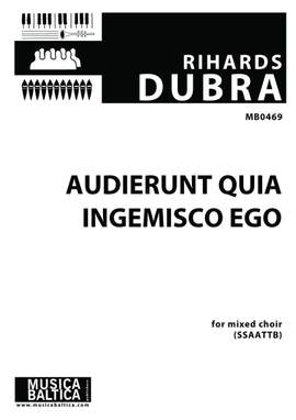 Dubra, Rihards: Audierunt quia ingemisco ego (SSAATTB)