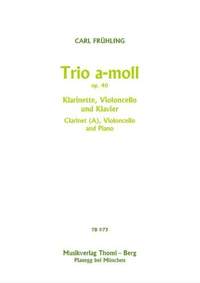 Carl Frühling: Trio a-moll op. 40