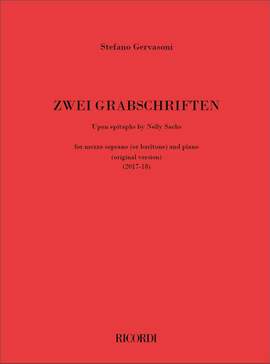 Stefano Gervasoni: Drei Grabschriften