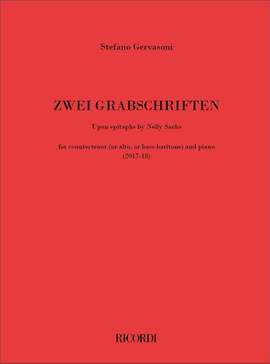 Stefano Gervasoni: Drei Grabschriften