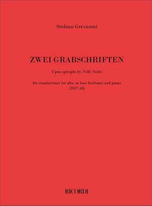 Stefano Gervasoni: Drei Grabschriften