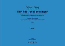 Fabien Lévy: Nun hab' ich nichts mehr