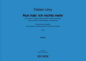 Fabien Lévy: Nun hab' ich nichts mehr