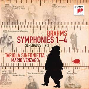 Brahms: Symphonies Nos. 1-4, Serenades Nos. 1 & 2