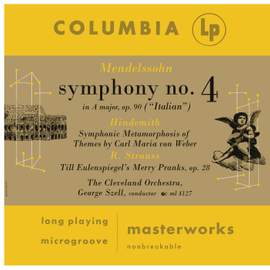 Mendelssohn: Symphony No. 4 - Hindemith: Symphonic Metamorphosis - Strauss: Till Elenspiegel, Op. 28