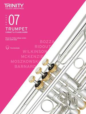 Trinity College London Trumpet, Cornet & Flugelhorn Exam Pieces From 2019. Grade 7