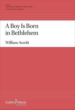 William Averitt: A Boy Is Born in Bethlehem