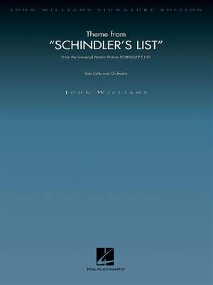 John Williams: Theme from Schindler's List (Cello and Orchestra)
