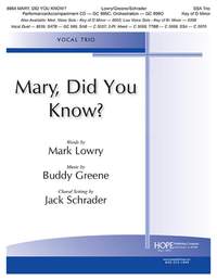 Buddy Greene_Mark Lowry: Mary, Did You Know?