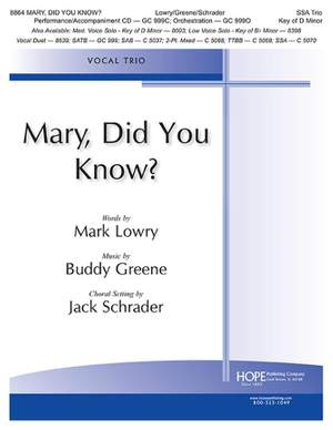 Buddy Greene_Mark Lowry: Mary, Did You Know?