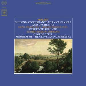 Mozart: Sinfonia Concertante, K. 364 & Exsultate, Jubilate, K. 165