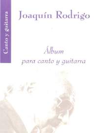 Rodrigo, J: Album for voice and guitar