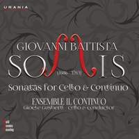 Somis: Sonatas for Cello & Continuo