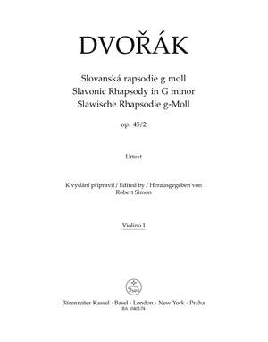 Dvorák, Antonín: Slavonic Rhapsody in G minor op. 45/2