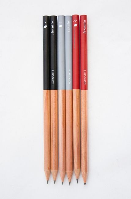 Pencils - music signs