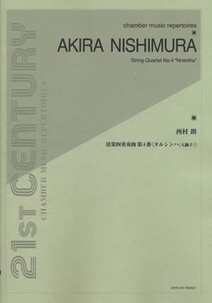 Nishimura, A: String Quartet No. 4 "Nrsimha"