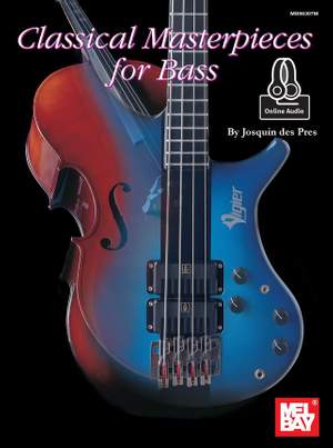 Josquin des Prés: Classical Masterpieces For Bass Book