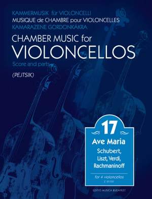 Various: Chamber Music for Cellos Vol.17 (sc/pts)