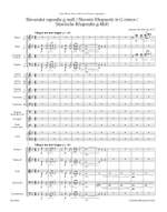 Dvorák, Antonín: Slavonic Rhapsody in G minor op. 45/2 Product Image